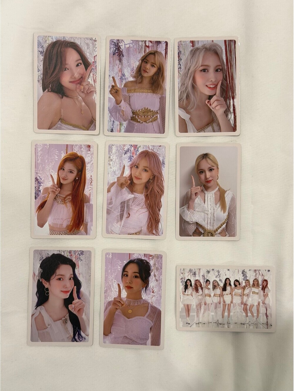 Twice MORE & MORE Version B Pre Order Benefit (POB) Photocard Partial Pack